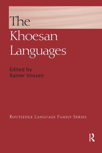 Cover: 9780367570477 | The Khoesan Languages | Taschenbuch | Routledge Language Family Series