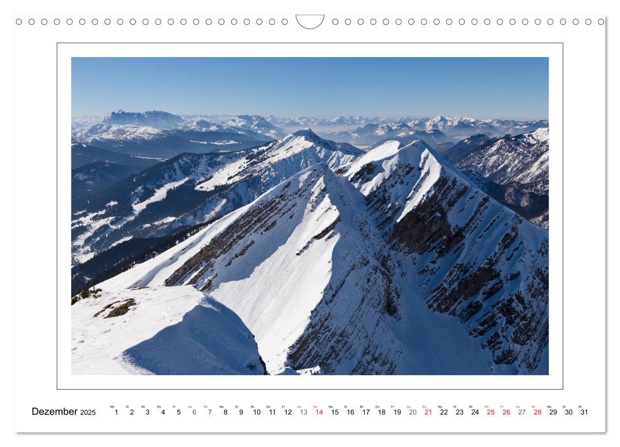 Bild: 9783435463718 | Unterwegs in den Chiemgauer Alpen (Wandkalender 2025 DIN A3 quer),...