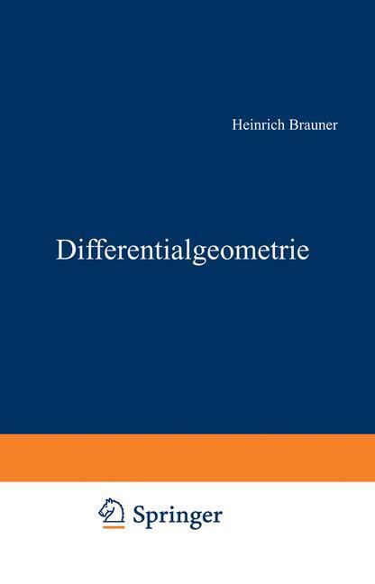 Cover: 9783528038090 | Differentialgeometrie | Heinrich Brauner | Taschenbuch | Paperback