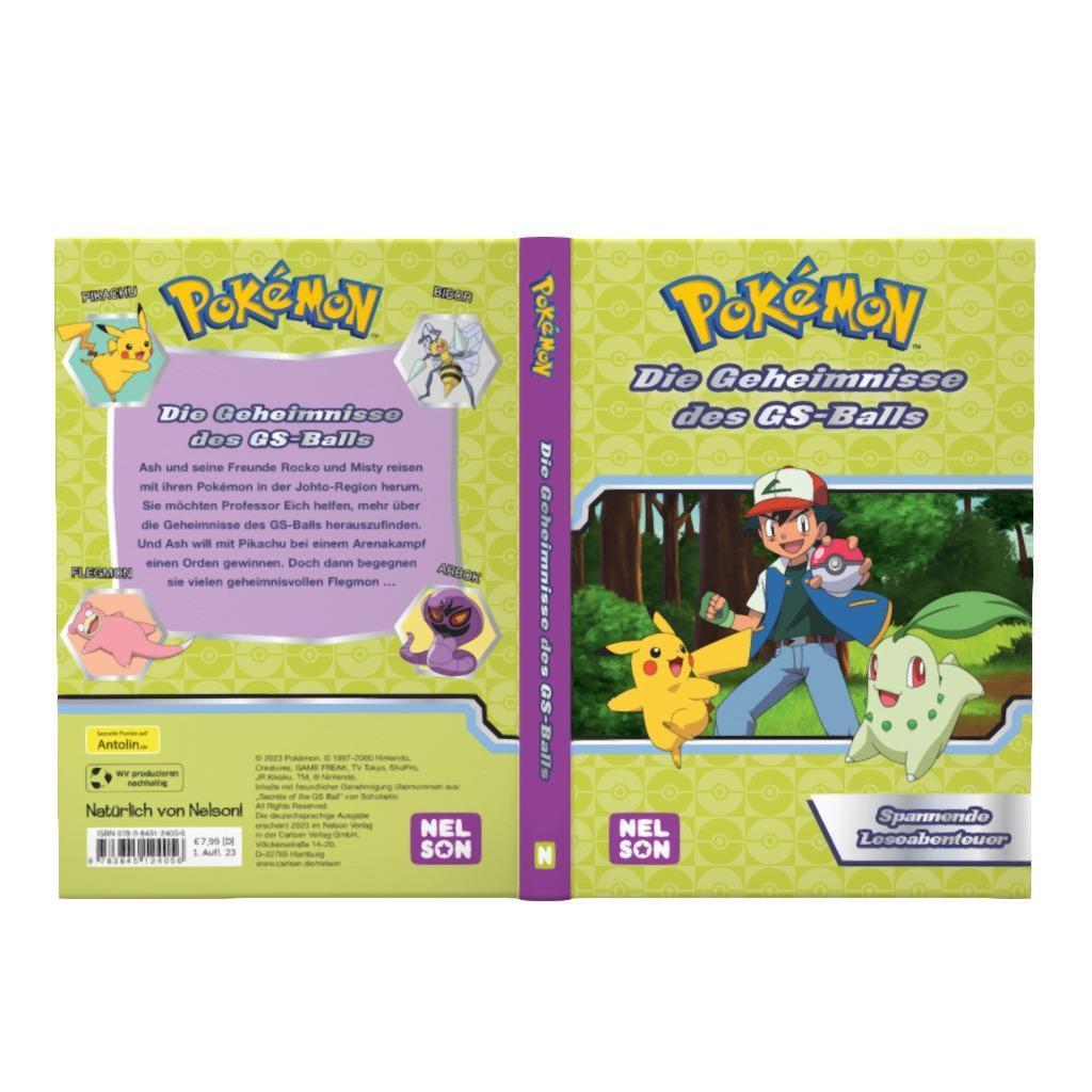 Bild: 9783845124056 | Pokémon Lesebuch: Die Geheimnisse des GS-Balls | Buch | Pokémon | 2023