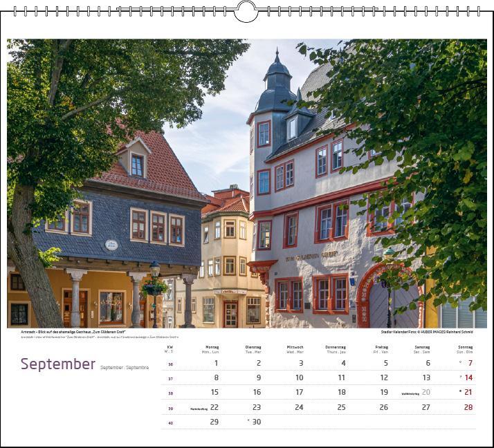 Bild: 9783861924197 | Malerisches Thüringen 2025 | Kalender | Spiralbindung | XIII | Deutsch