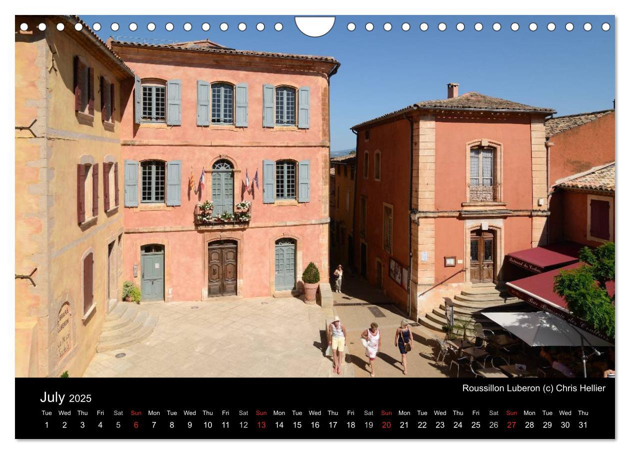 Bild: 9781325952465 | Villages of Provence (Wall Calendar 2025 DIN A4 landscape),...