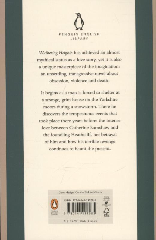 Rückseite: 9780141199085 | Wuthering Heights | Emily Brontë | Taschenbuch | Englisch | 2012
