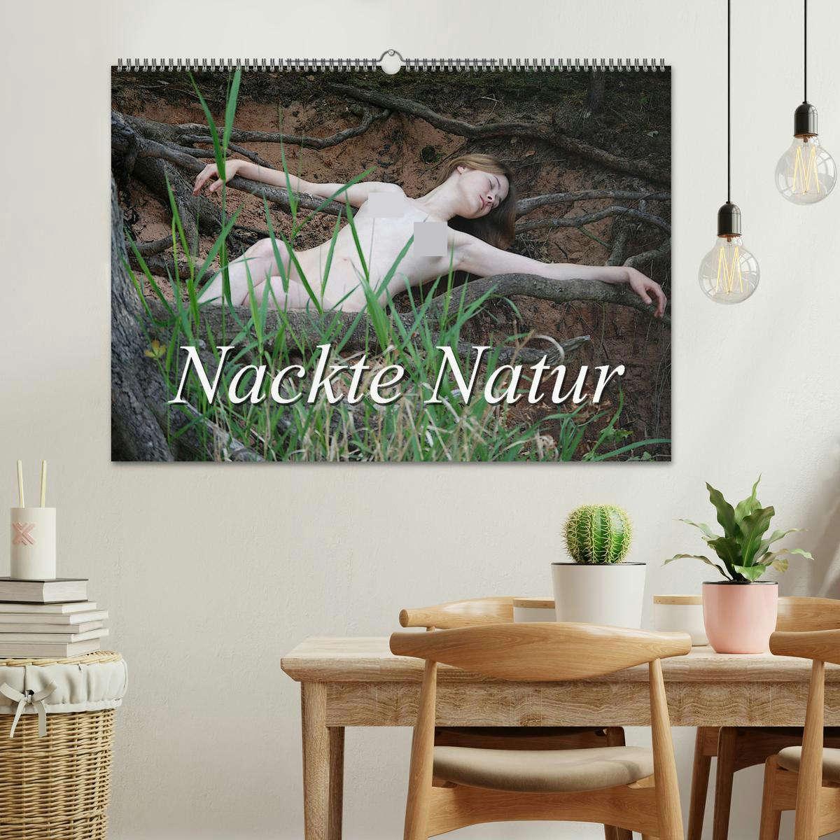 Bild: 9783383977183 | Nackte Natur (Wandkalender 2025 DIN A2 quer), CALVENDO Monatskalender