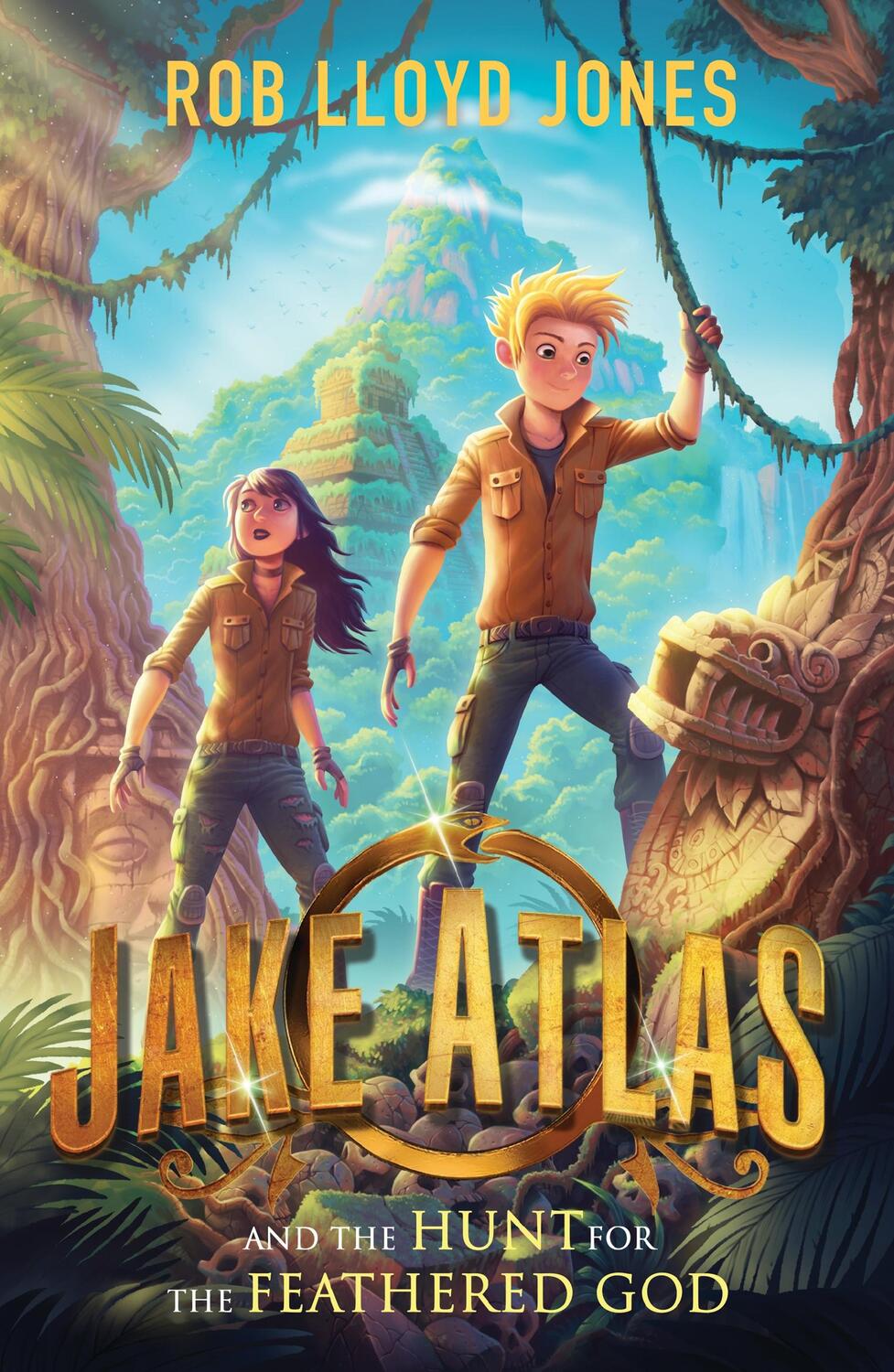 Cover: 9781406377712 | Jake Atlas and the Hunt for the Feathered God | Rob Lloyd Jones | Buch