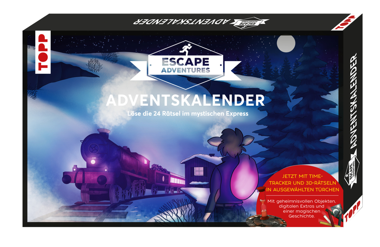 Cover: 4007742180836 | Escape Adventures Adventskalender - Der mystische Express | Spiel