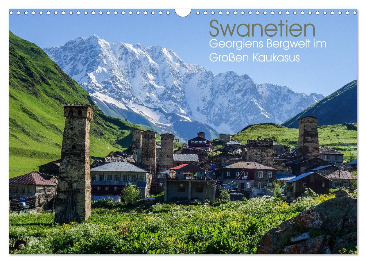 Cover: 9783435207435 | Swanetien - Georgiens Bergwelt im Großen Kaukasus (Wandkalender...