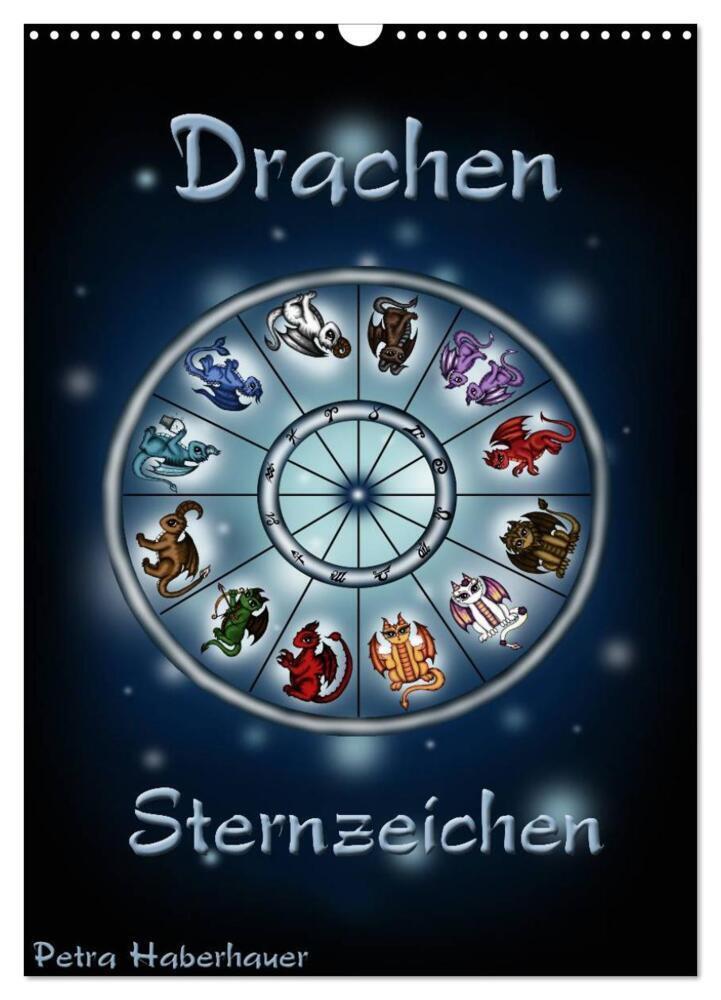 Cover: 9783383504792 | Drachen-Sternzeichen (Wandkalender 2024 DIN A3 hoch), CALVENDO...
