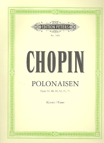 Cover: 9790014008376 | Polonaisen | Frédéric Chopin | Buch | Edition Peters