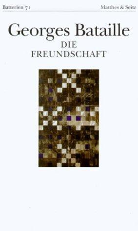 Cover: 9783882212983 | Die Freundschaft. Das Halleluja | Die atheologische Summe II | Buch