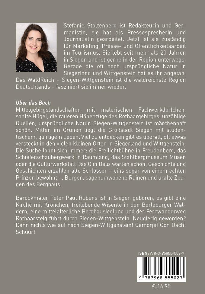 Rückseite: 9783968555027 | Siegen-Wittgenstein - HeimatMomente | Stefanie Stoltenberg | Buch