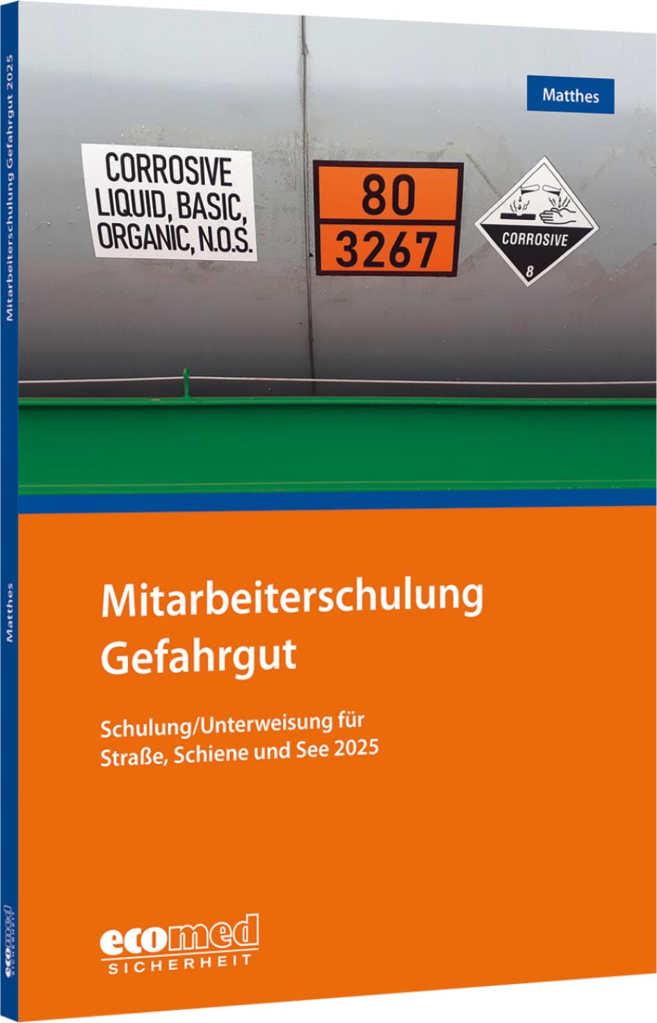 Cover: 9783609692166 | Mitarbeiterschulung Gefahrgut | Günter Matthes | Taschenbuch | 224 S.