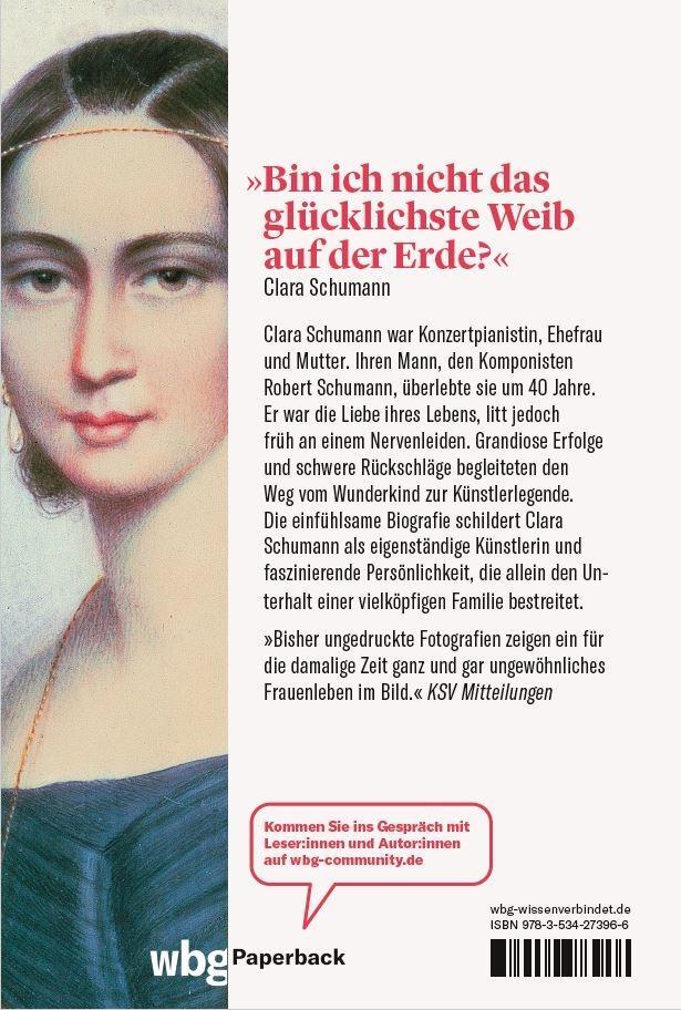 Rückseite: 9783534273966 | Clara Schumann | Ein Leben für die Musik | Irmgard Knechtges-Obrecht