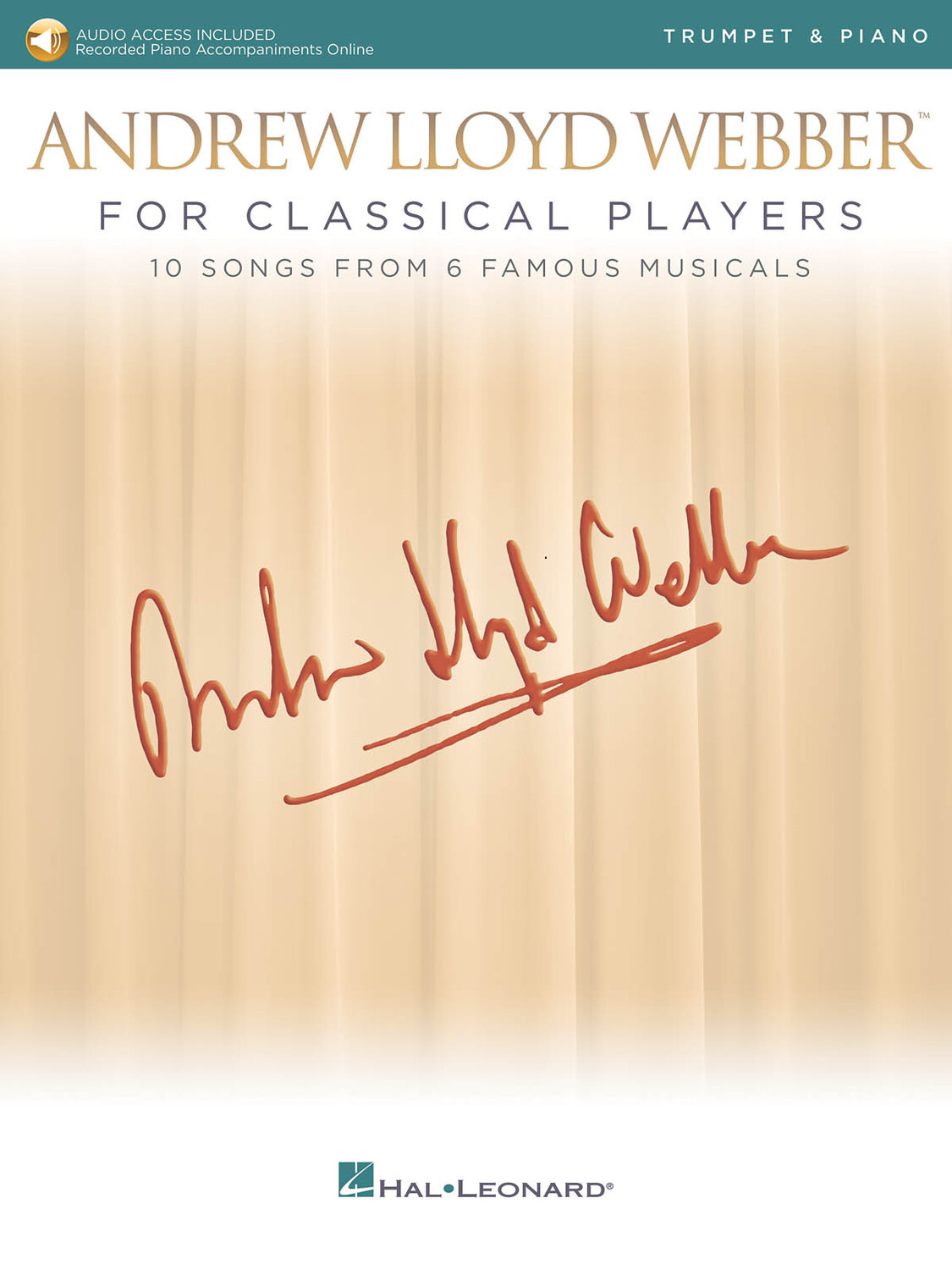 Cover: 888680744755 | Andrew Lloyd Webber for Classical Players | 10 Songs from 6 Musicals