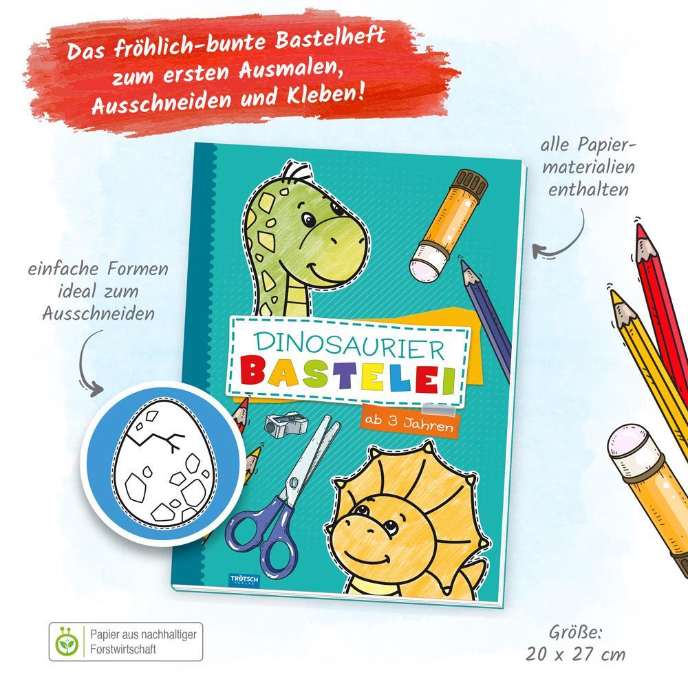Bild: 9783965525306 | Trötsch Bastelbuch Dinosaurier Bastelei | Trötsch Verlag GmbH & Co. KG