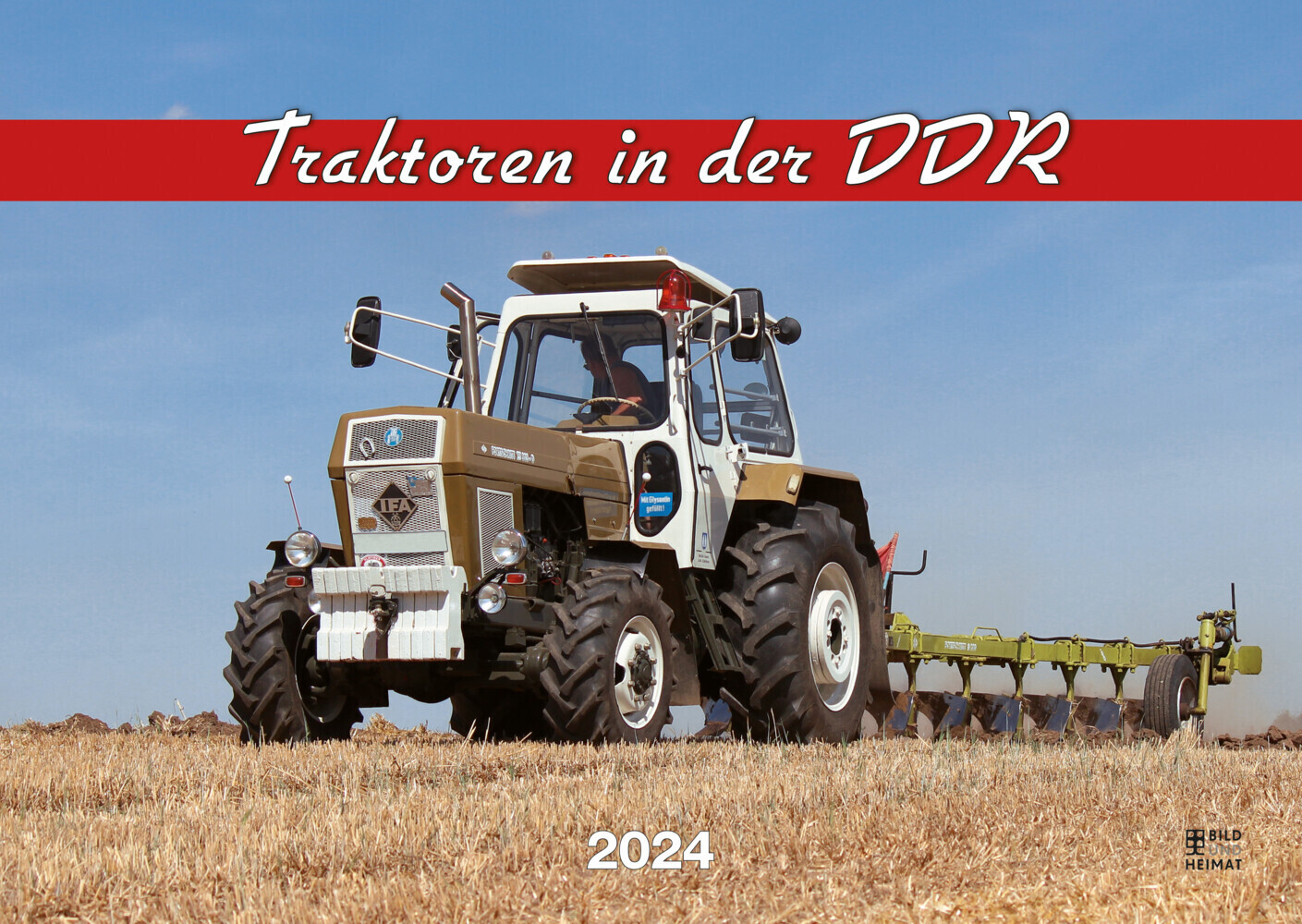 Cover: 9783731012689 | Traktoren in der DDR - Kalender 2024 | Kalender | 12 S. | Deutsch