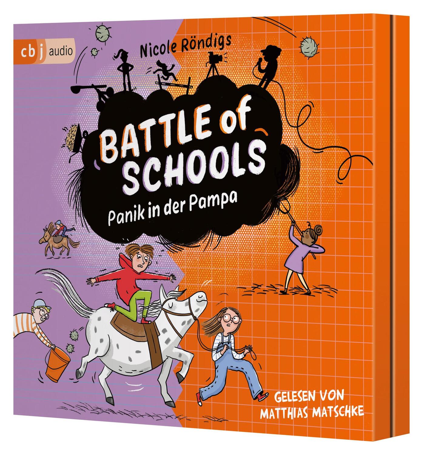 Cover: 9783837128598 | Battle of Schools - Panik in der Pampa | Nicole Röndigs | Audio-CD