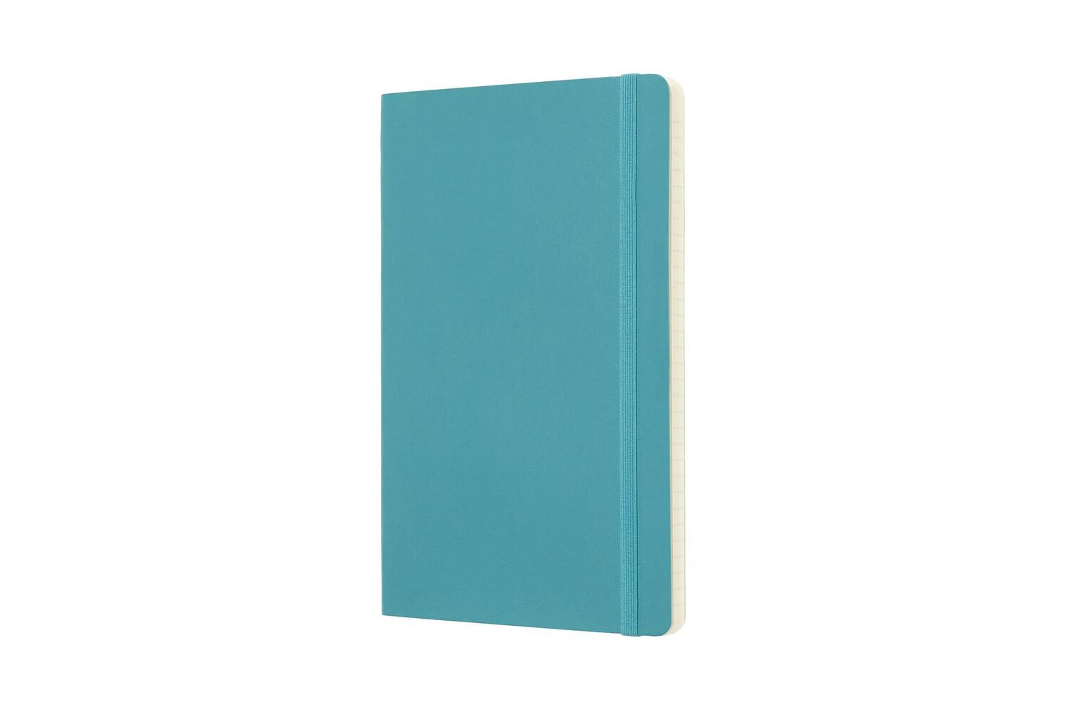 Bild: 8058341715505 | Moleskine Notizbuch Large/A5, Liniert, Soft Cover, Riff Blau | 192 S.