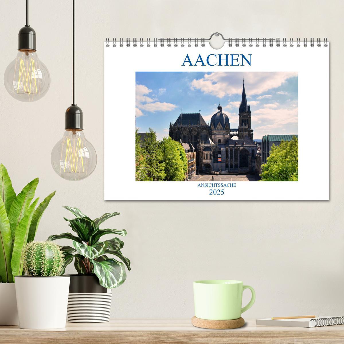 Bild: 9783435372720 | Aachen - Ansichtssache (Wandkalender 2025 DIN A4 quer), CALVENDO...