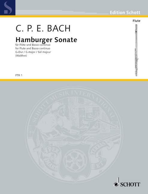 Cover: 9790001093194 | Hamburger Sonate G-Dur | Kurt Walther | Broschüre | Edition Schott