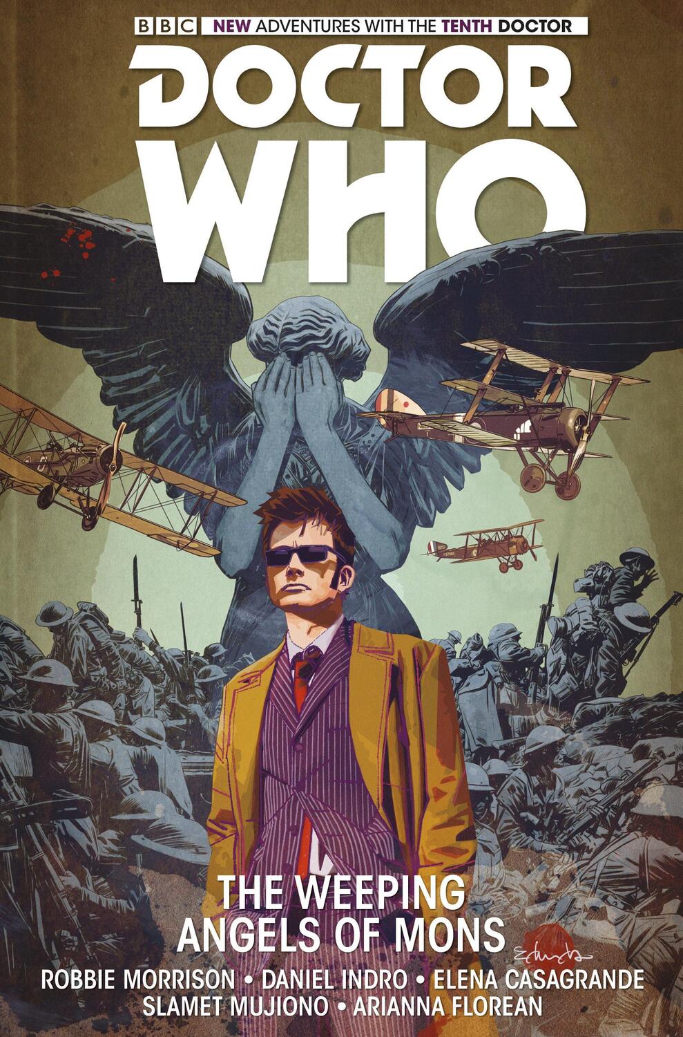 Cover: 9781782761754 | Doctor Who | The Tenth Doctor: The Weeping Angels of Mons | Morrison