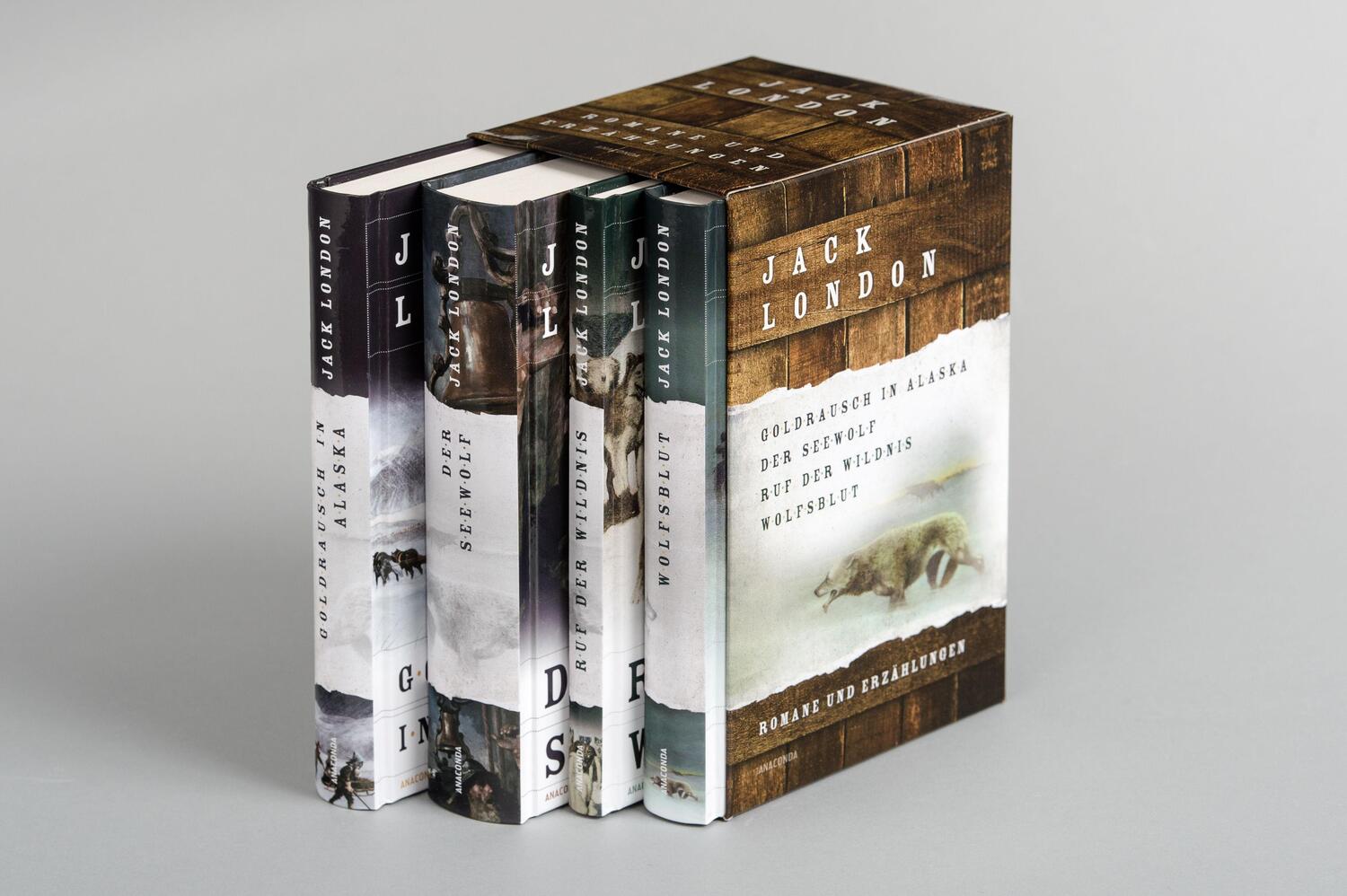 Bild: 9783730600382 | Romane und Erzählungen | Jack London | Buch | Vier Bände im Schuber