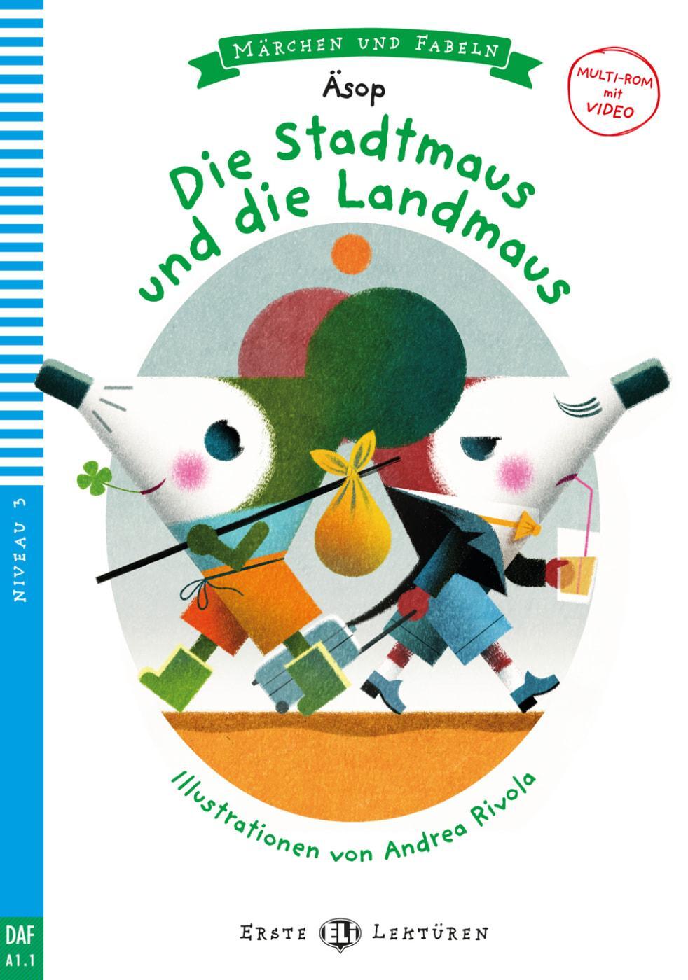 Cover: 9783125151345 | Die Stadtmaus und die Landmaus. Buch + Multi-ROM | Äsop | Taschenbuch