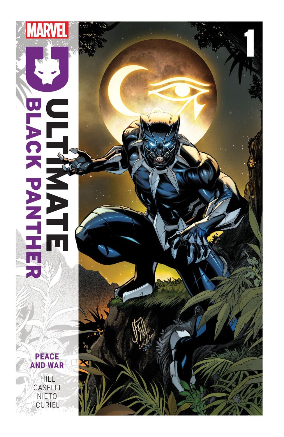 Cover: 9781302957308 | Ultimate Black Panther by Bryan Hill Vol. 1: Peace and War | Hill