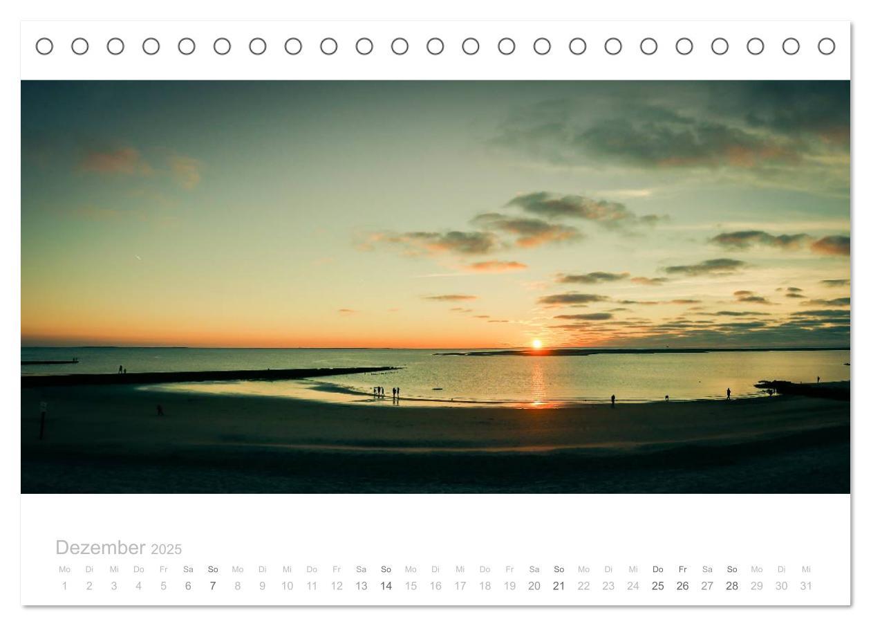 Bild: 9783435540341 | Einfach Borkum (Tischkalender 2025 DIN A5 quer), CALVENDO...