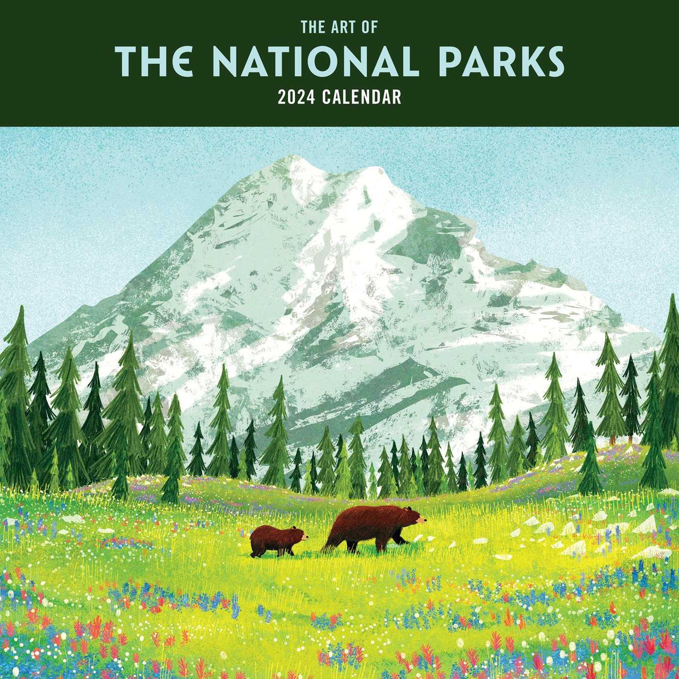 Cover: 9798887620831 | The Art of the National Parks 2024 Calendar | Fifty-Nine Parks | Buch