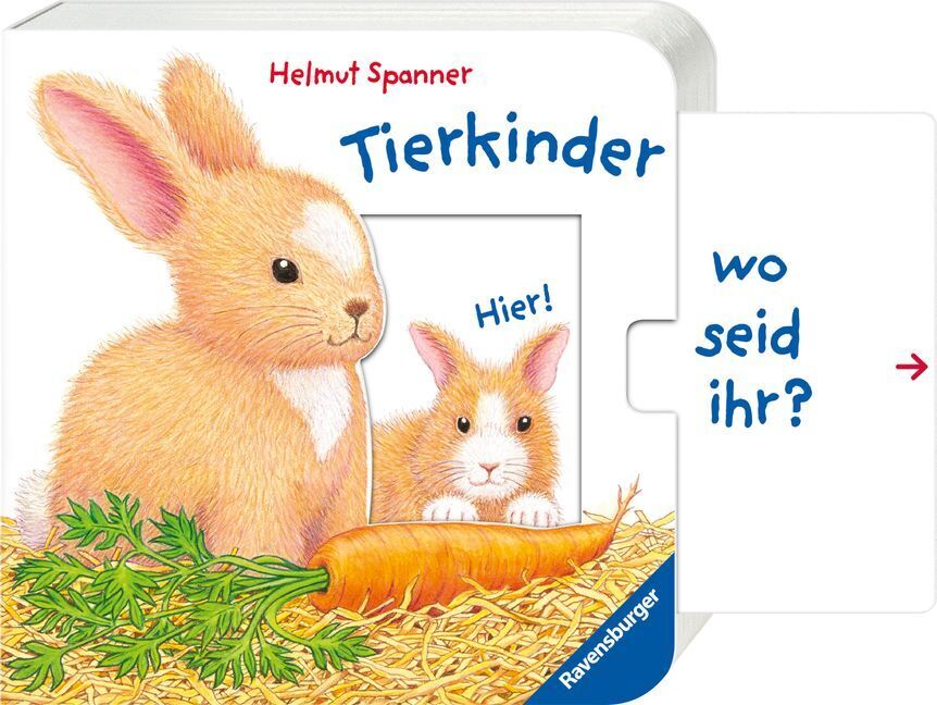 Bild: 9783473439850 | Tierkinder, wo seid ihr? | Helmut Spanner | Buch | Unzerr. | 12 S.