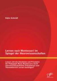 Cover: 9783842882850 | Lernen nach Montessori im Spiegel der Neurowissenschaften: Lassen...