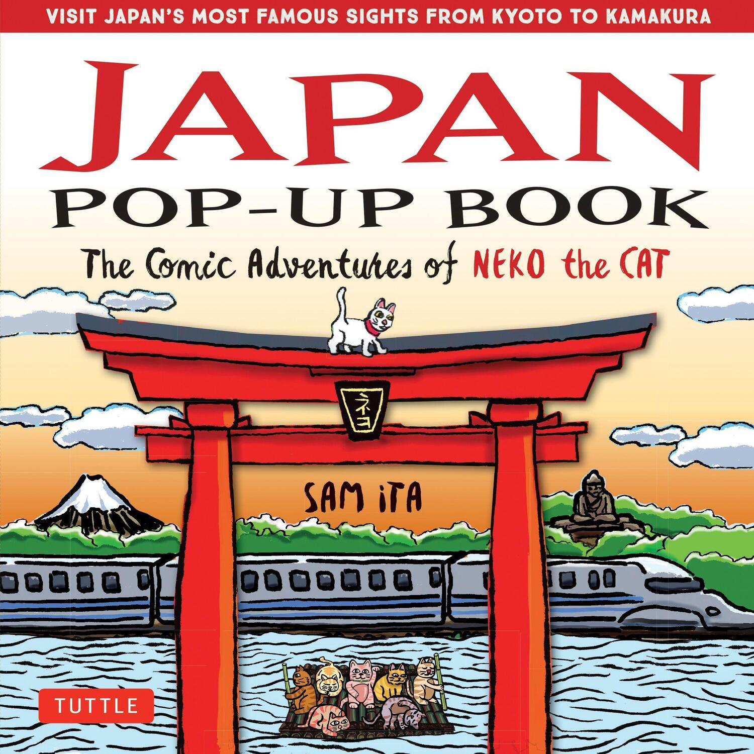Cover: 9784805316498 | Japan Pop-Up Book: The Comic Adventures of Neko the Cat | Sam Ita