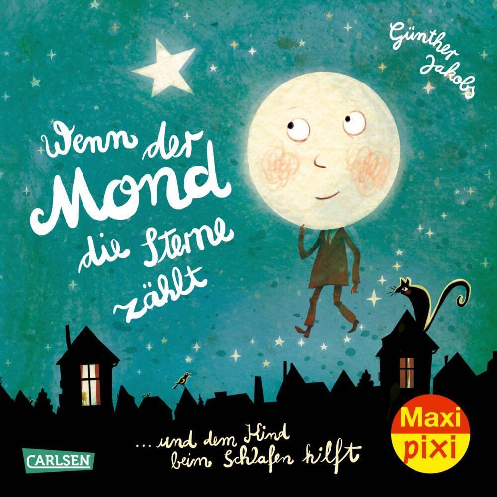 Cover: 9783551033451 | Maxi Pixi 428: Wenn der Mond die Sterne zählt | Günther Jakobs | Buch