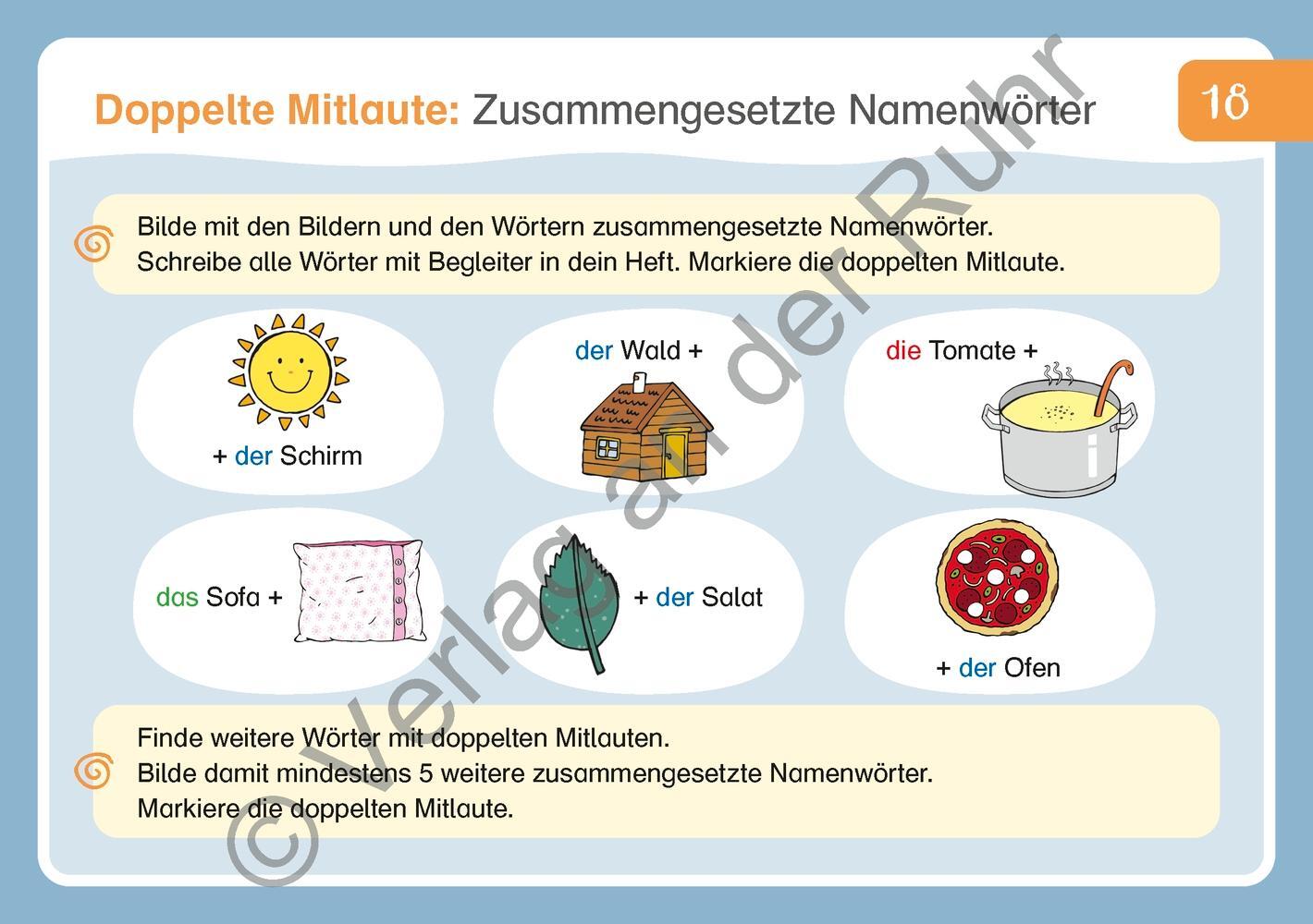 Bild: 9783834645920 | Die Rechtschreib-Übungskartei - Klasse 3/4 | Milena Angioni | Buch