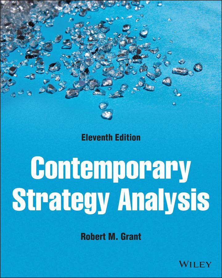 Cover: 9781119815235 | Contemporary Strategy Analysis | Robert M. Grant | Taschenbuch | 2021