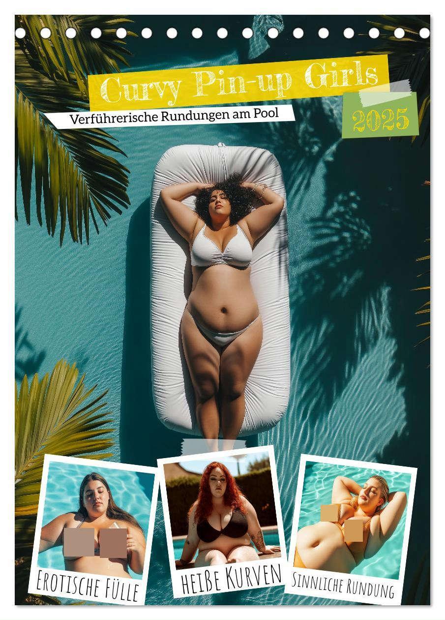 Cover: 9783457217597 | Curvy Pin-up Girls - Verführerische Rundungen am Pool...