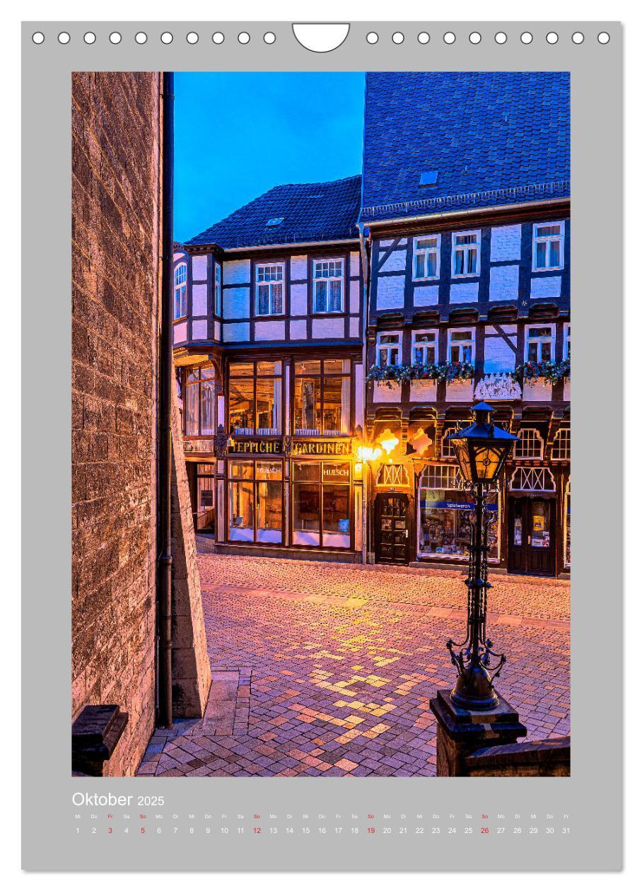 Bild: 9783435960903 | Quedlinburg - Königspfalz &amp; Mitglied der Hanse (Wandkalender 2025...