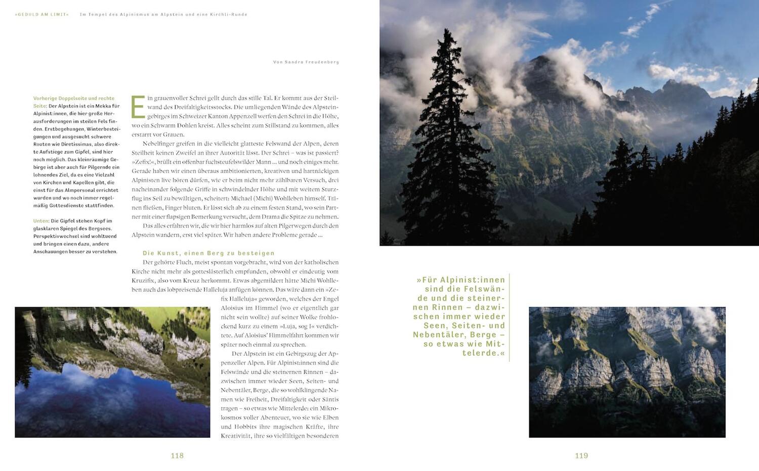 Bild: 9783957286376 | Hoch und heilig | Pilgern in den Alpen | Sandra Freudenberg | Buch