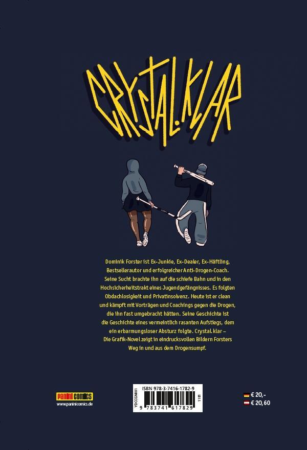 Rückseite: 9783741617829 | Crystal.klar | Die Graphic Novel | Dominik Forster (u. a.) | Buch