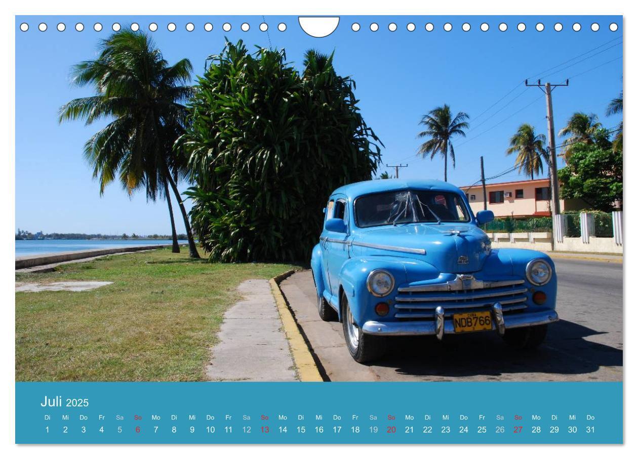 Bild: 9783435819348 | Cars of Cuba 2025 (Wandkalender 2025 DIN A4 quer), CALVENDO...