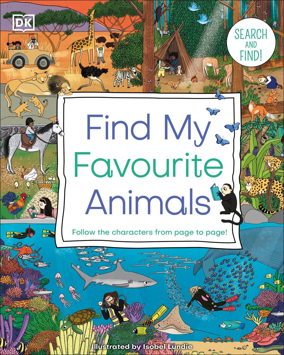 Cover: 9780241533598 | Find My Favourite Animals | Dk | Buch | Papp-Bilderbuch | Englisch