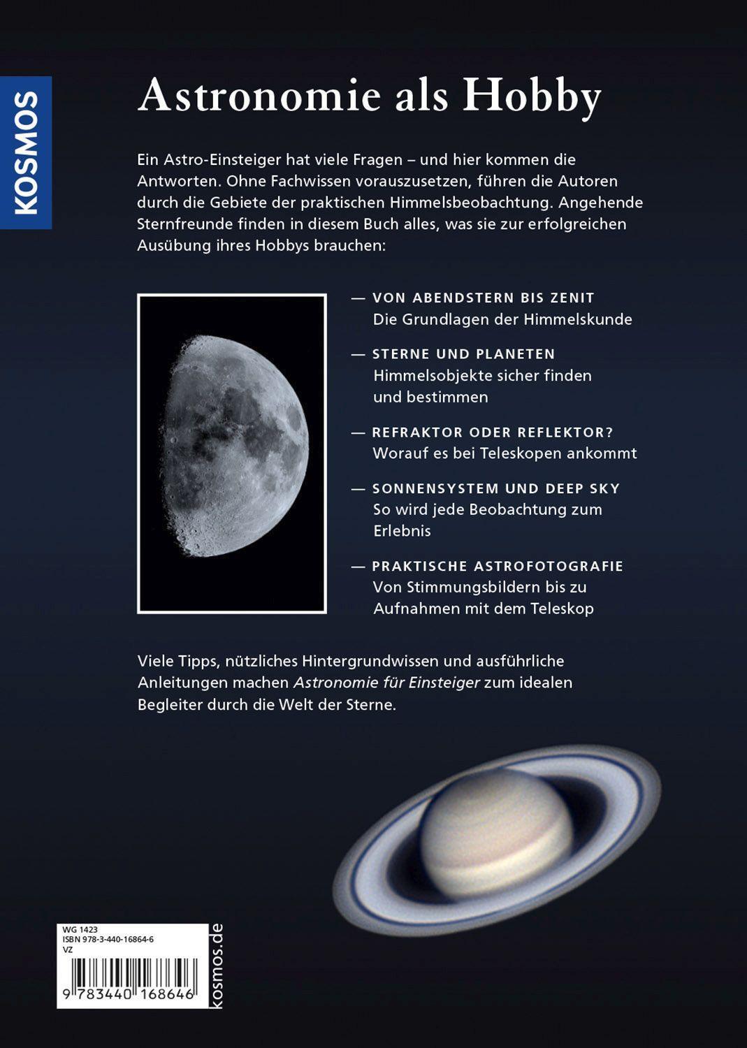 Bild: 9783440168646 | Astronomie für Einsteiger | Werner E. Celnik (u. a.) | Taschenbuch