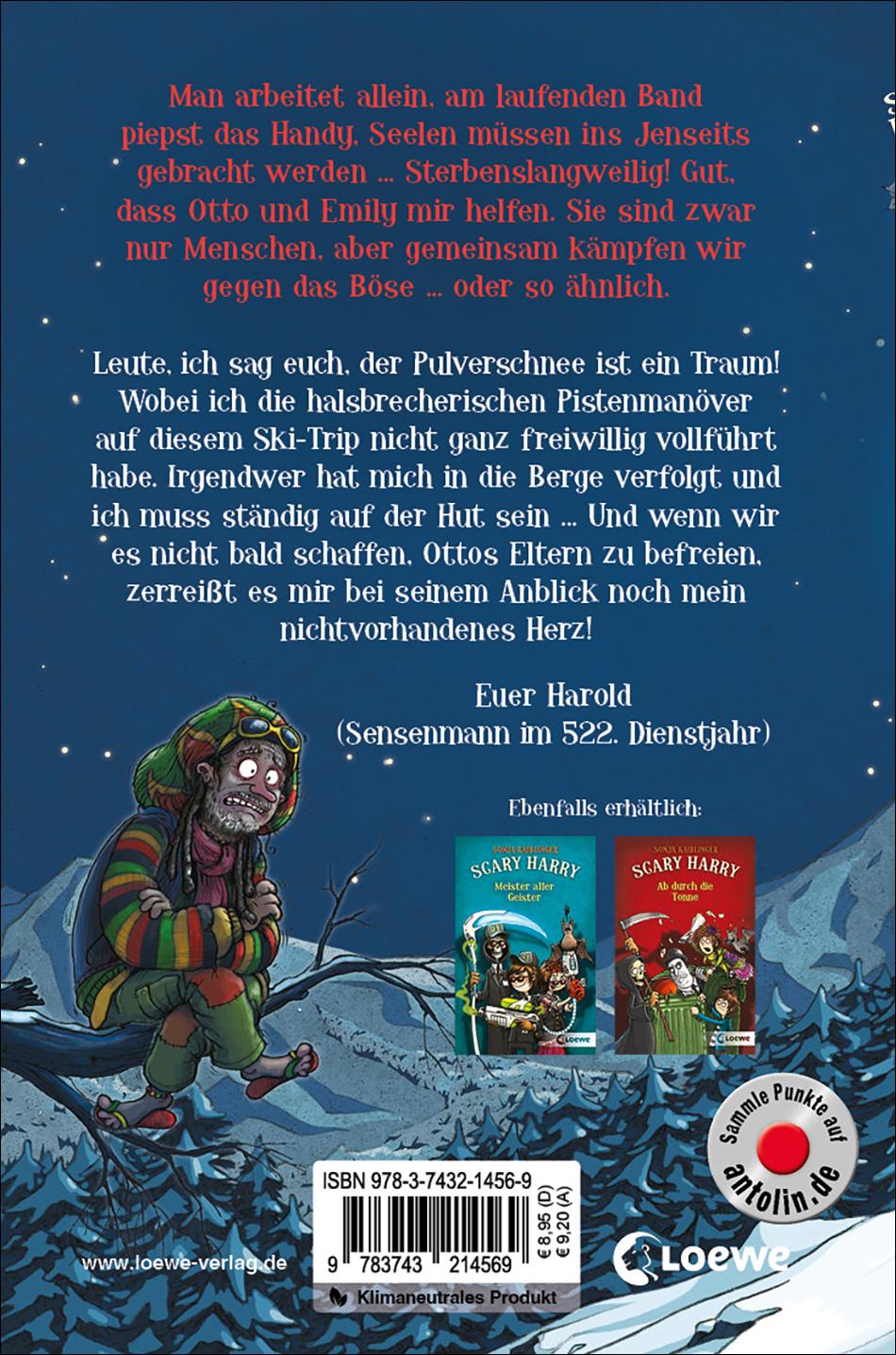 Rückseite: 9783743214569 | Scary Harry (Band 6) - Hals- und Knochenbruch | Sonja Kaiblinger