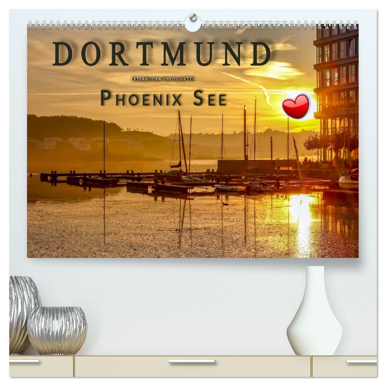 Cover: 9783383108884 | Dortmund Phoenix See (hochwertiger Premium Wandkalender 2024 DIN A2...