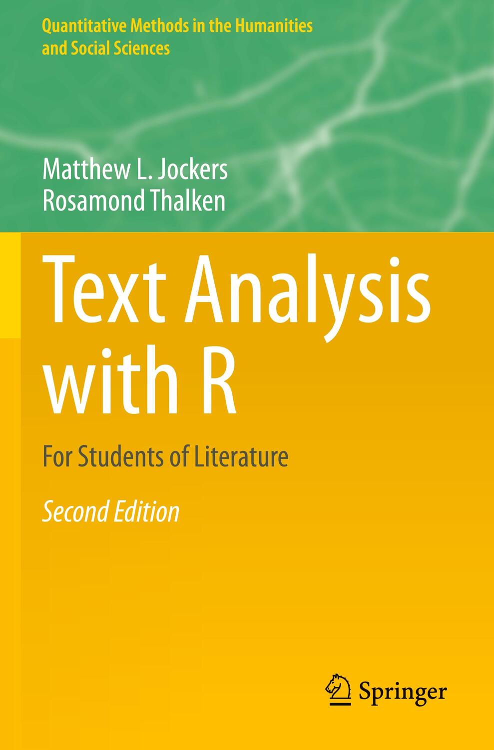 Cover: 9783030396459 | Text Analysis with R | For Students of Literature | Thalken (u. a.)