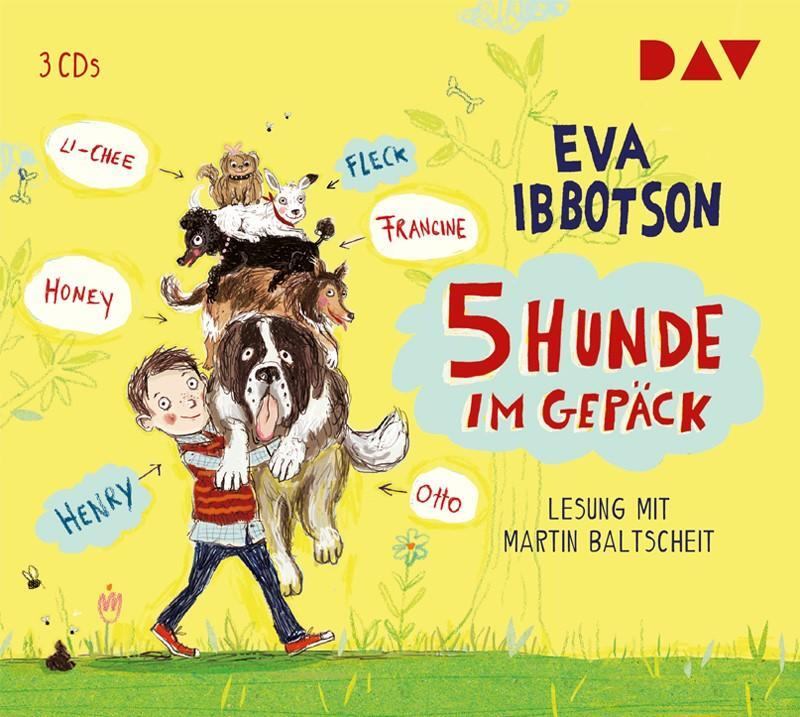 Cover: 9783862312092 | 5 Hunde im Gepäck | Eva Ibbotson | Audio-CD | 3 Audio-CDs | Deutsch