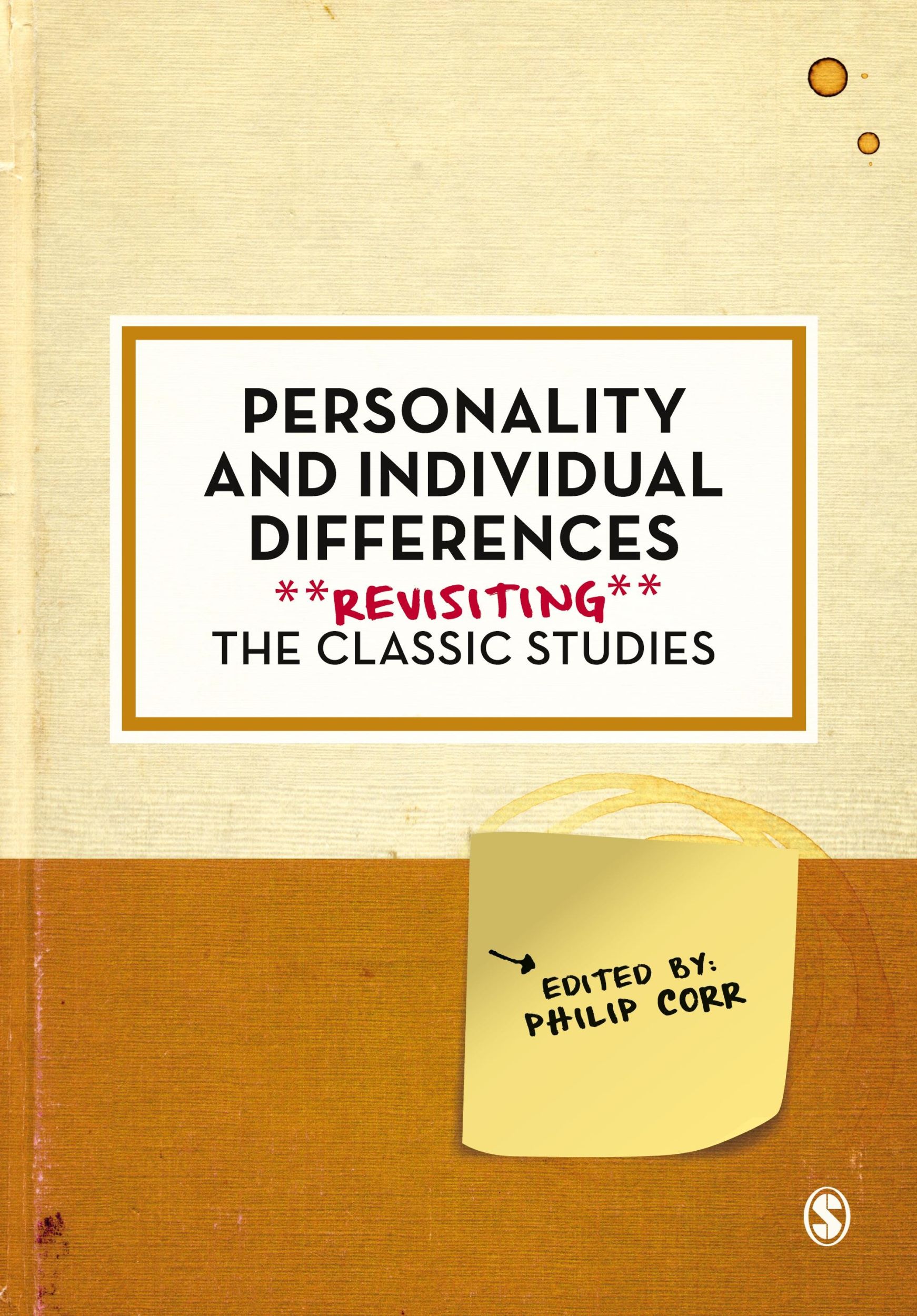 Cover: 9781526413611 | Personality and Individual Differences | Philip Corr | Taschenbuch