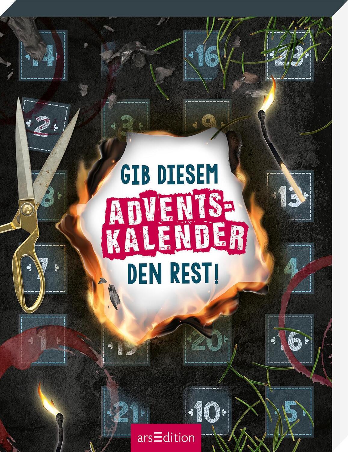 Cover: 4014489123996 | Gib diesem Adventskalender den Rest! | Kalender | 112 S. | Deutsch