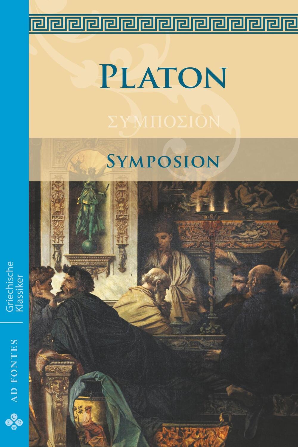 Cover: 9783945924389 | Symposion/Das Gastmahl | Platon | Taschenbuch | 100 S. | Deutsch